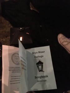 my songbook and lantern at the last step sing of the year